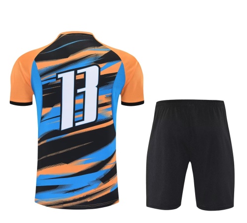 Marseilles 25/26 Blue/Black Training Kit Jerseys
