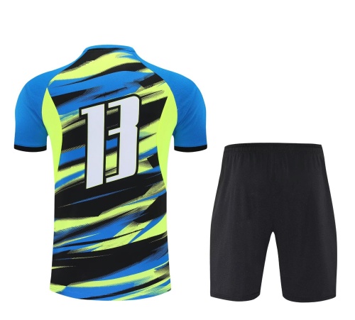 Marseilles 25/26 Blue/Green Training Kit Jerseys