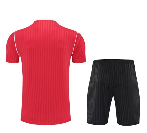Man Utd 25/26 Light Red Training Kit Jerseys