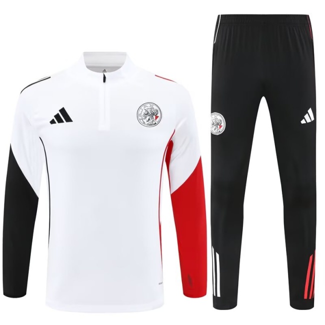 Ajax 25/26 Tracksuit - White