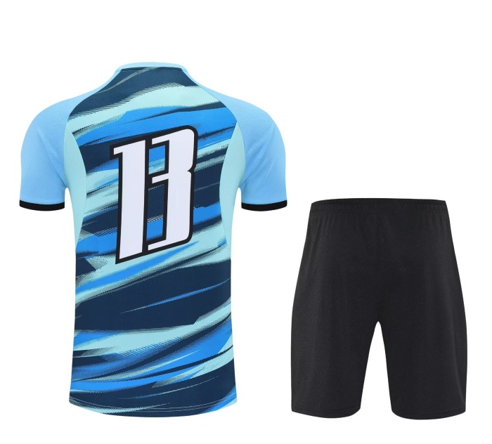 Marseilles 25/26 Light Blue Training Kit Jerseys