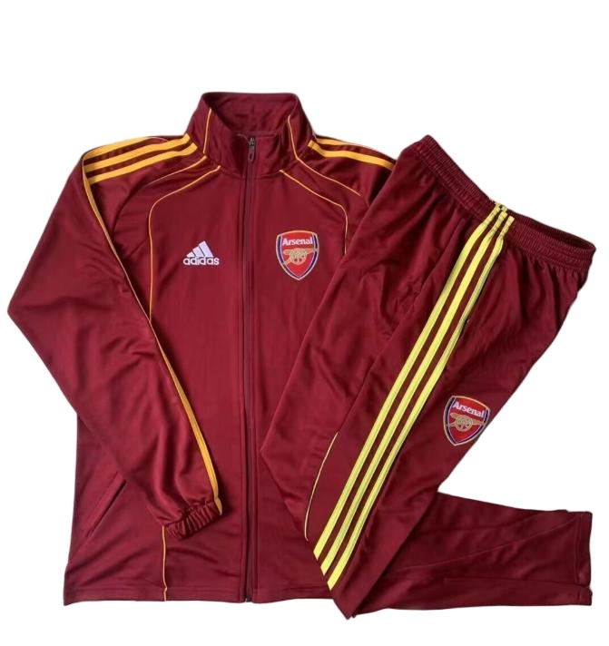 Arsenal 25/26 Tracksuit - Red/Gold