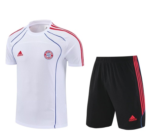 Bayern Munich 25/26 White/Blue Training Kit Jersey