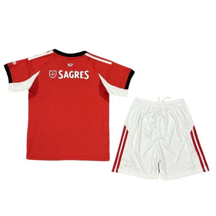 Kids-Benfica 25/26 Home Soccer Jersey