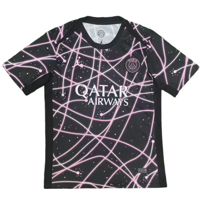 Paris St Germain 25/26 Training Black/Purple Jersey