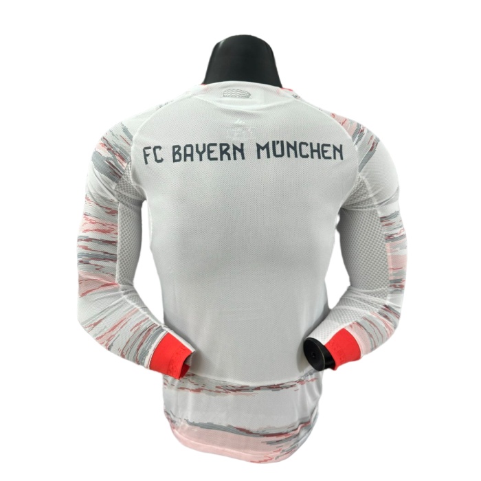 Bayern Munich 25/26 Away White Long Jersey(Player)