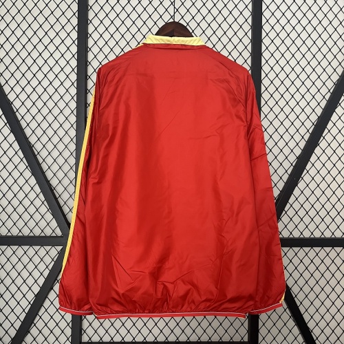 Spain 24/25 Reversible Wind Coat - Yellow/Red
