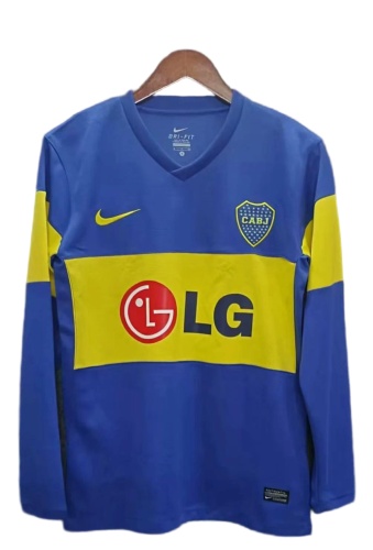 Boca Juniors 11/12 Home Long Soccer Jersey