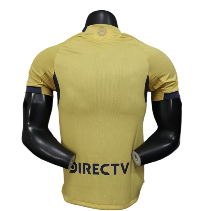 Boca Juniors 25/26 Away Yellow Soccer Jersey(Player)