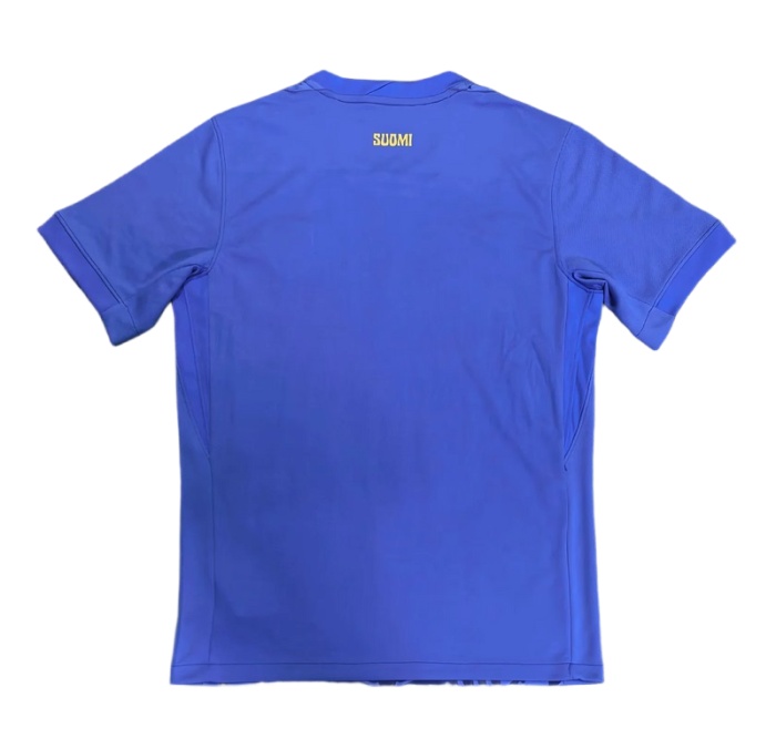 Finland 25/26 Away Blue Soccer Jersey