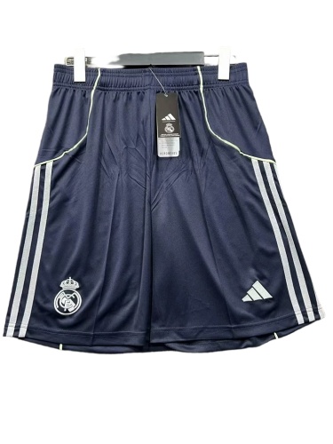Real Madrid 25/26 Away Navy Shorts