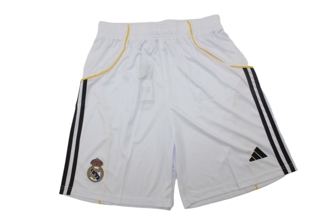 Real Madrid 25/26 Home Shorts