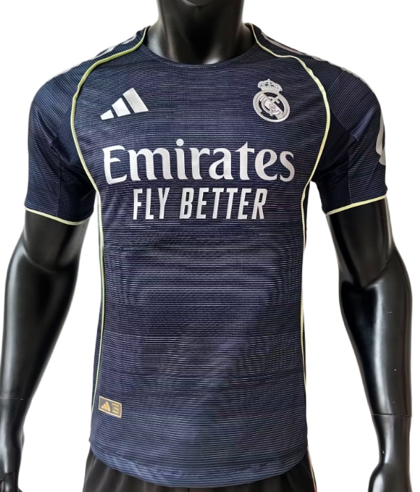 Real Madrid 25/26 Away Navy Soccer Jersey(Player)