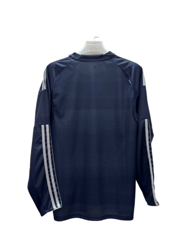 Real Madrid 25/26 Away Navy Long Soccer Jersey