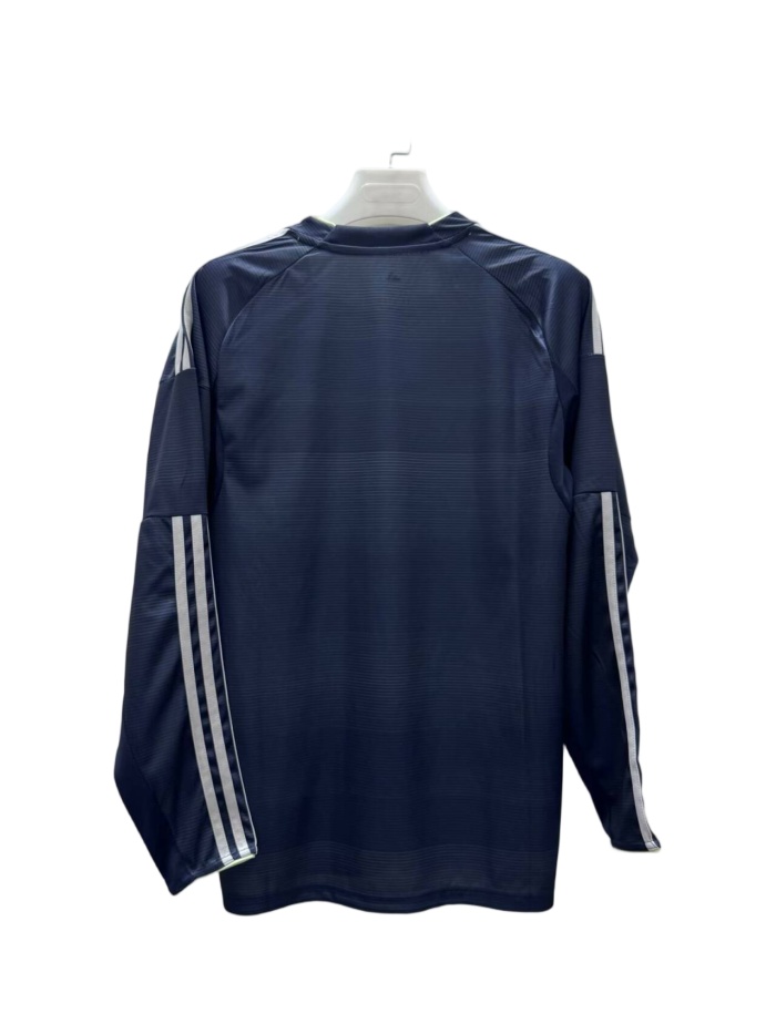 Real Madrid 25/26 Away Navy Long Soccer Jersey
