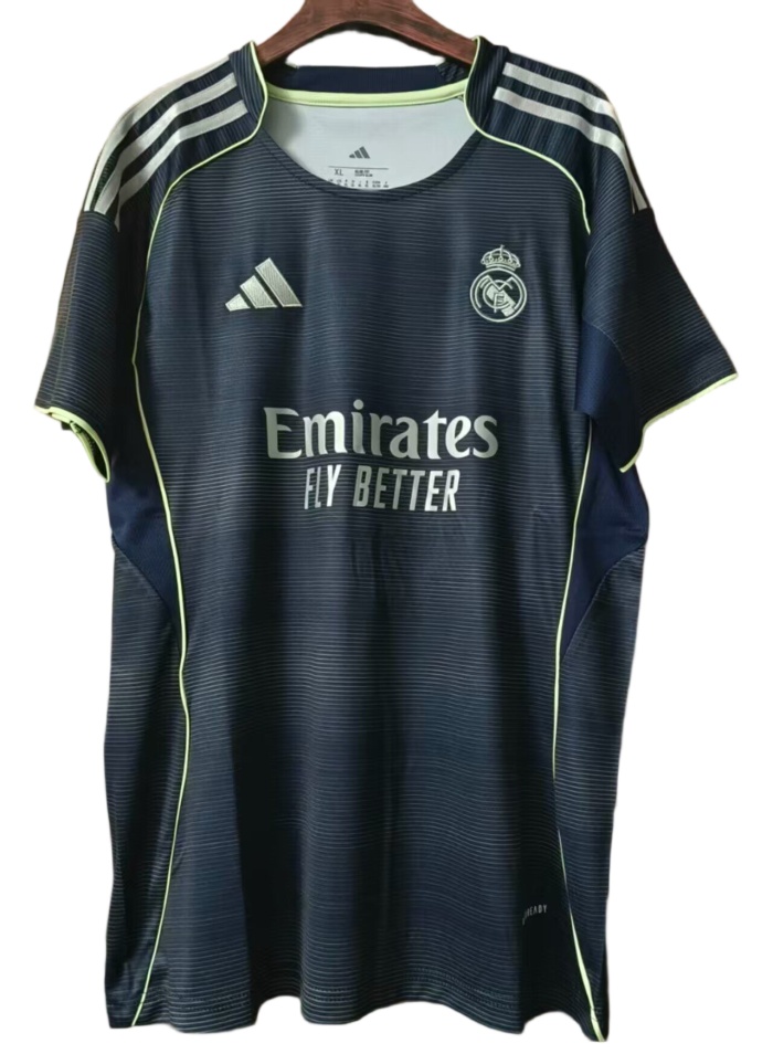 Real Madrid Woman 25/26 Away Navy Soccer Jersey