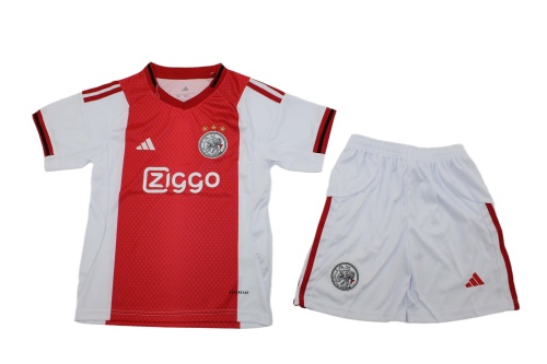 Kids-Ajax 25/26 Home Soccer Jersey