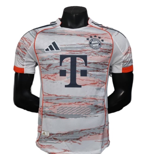 Bayern Munich 25/26 Away White Soccer Jersey(Player)