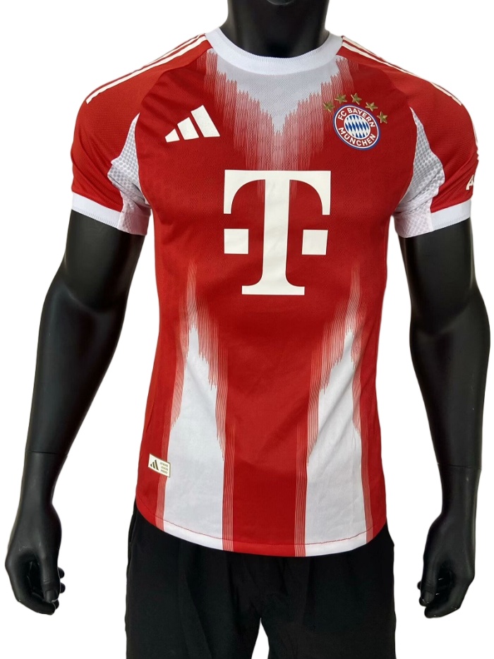 Bayern Munich 25/26 Home Soccer Jersey(Player)