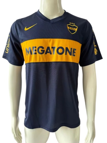 Boca Juniors 07/08 Home Soccer Jersey