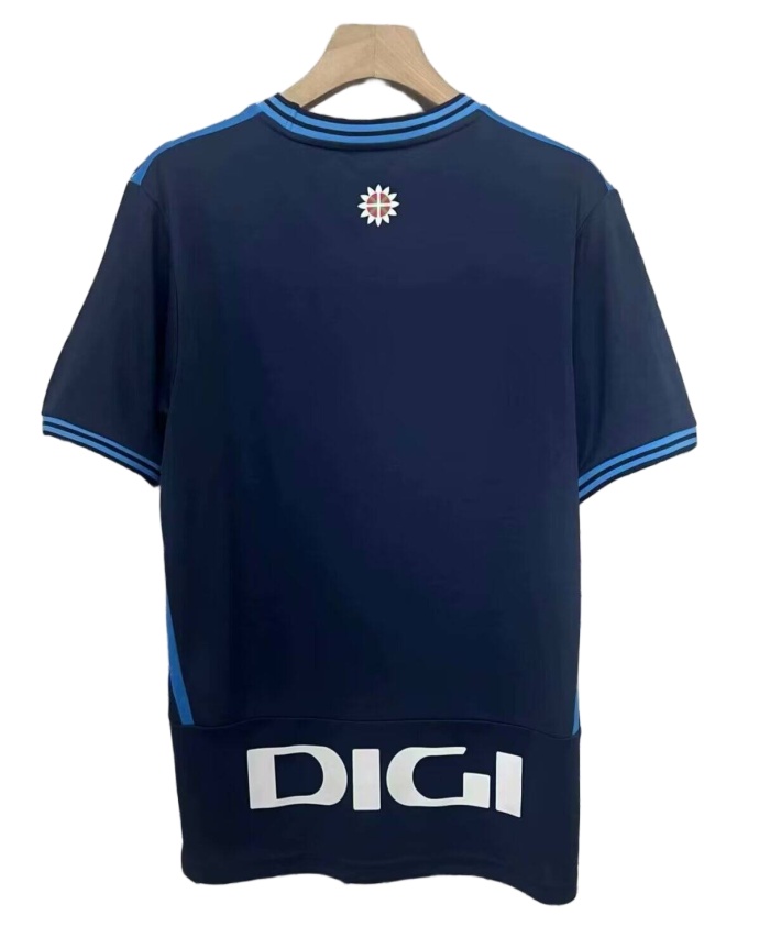 Athletic Bilbao 25/26 Away Dark Blue Soccer Jersey