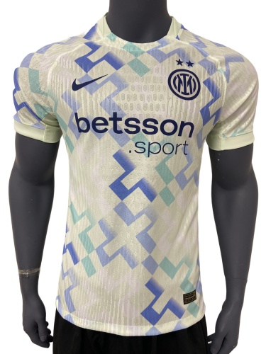 Inter Milan 25/26 Away White Soccer Jersey(Player)