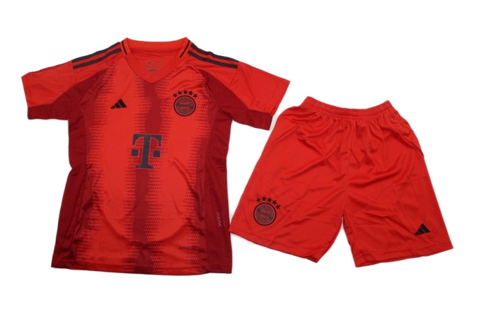 Kids-Bayern Munich 24/25 Home Soccer Jersey 