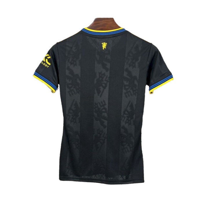 Manchester Utd Woman 25/26 Third Black Leaked Jersey