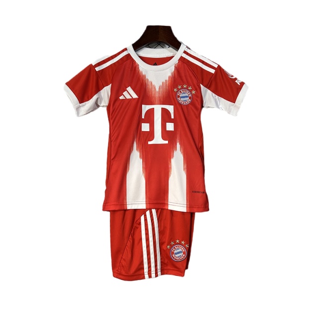 Kids-Bayern Munich 25/26 Home Soccer Jersey