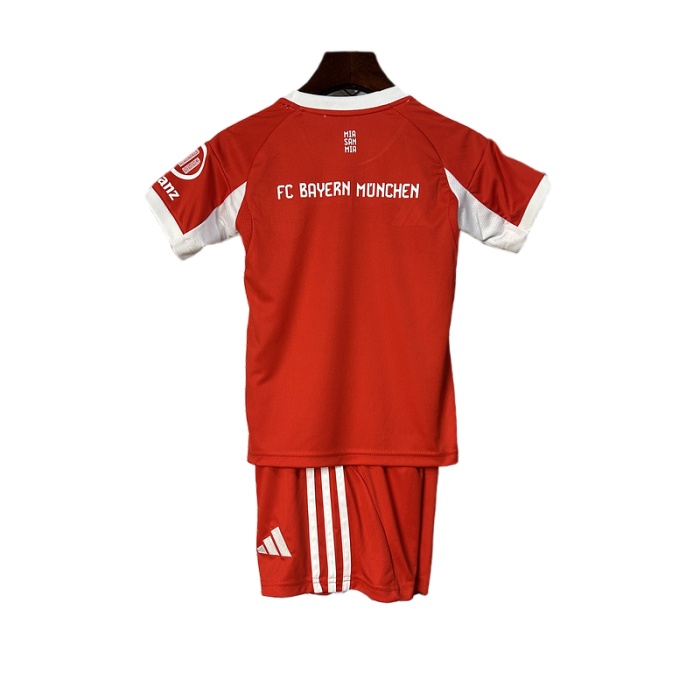 Kids-Bayern Munich 25/26 Home Soccer Jersey