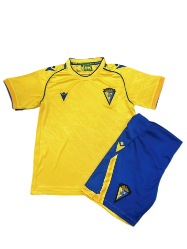 Kids-Cadiz 25/26 Home Soccer Jersey