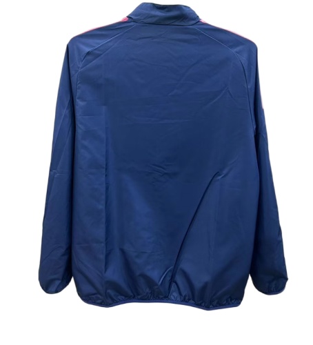 Real Madrid 25/26 Wind Coat - Navy Blue/Pink