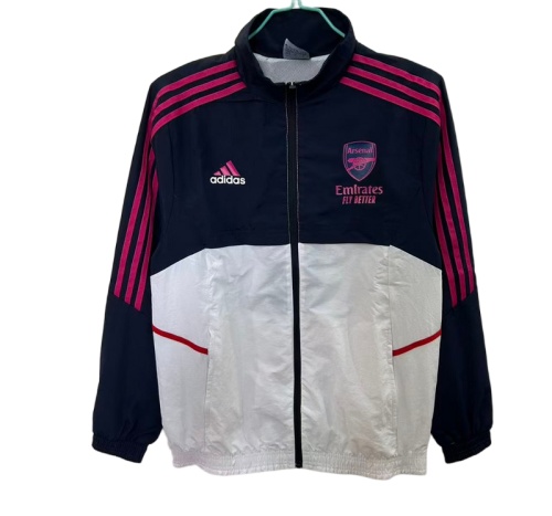 Arsenal 25/26 Wind Coat - Black/White/Pink