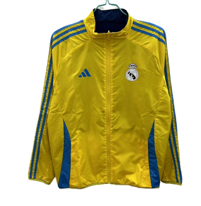 Real Madrid 25/26 Wind Coat - Yellow