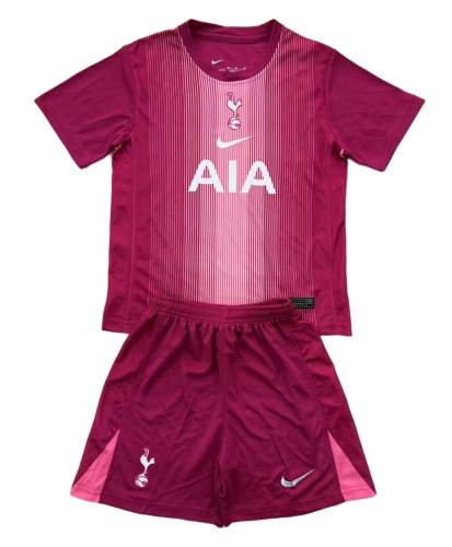 Kids-Tottenham 25/26 GK Purple Soccer Jersey