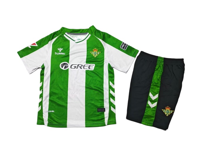 Kids-Real Betis 25/26 Home Soccer Jersey