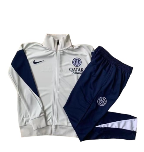 Kids Inter Milan 25/26 Tracksuit - Off White