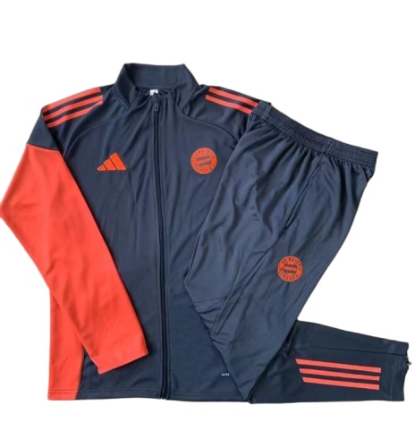Bayern Munich 25/26 Tracksuit - Grey/Orange