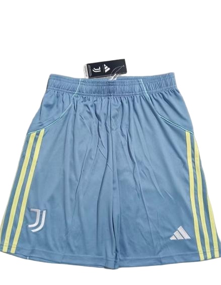 Juventus 25/26 Away Blue Soccer Shorts