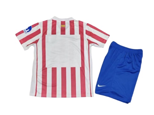 Kids-Atletico Madrid 25/26 Home Soccer Jersey