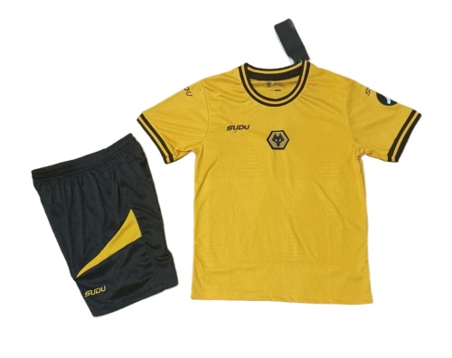 Kids-Wolves 25/26 Home Soccer Jersey