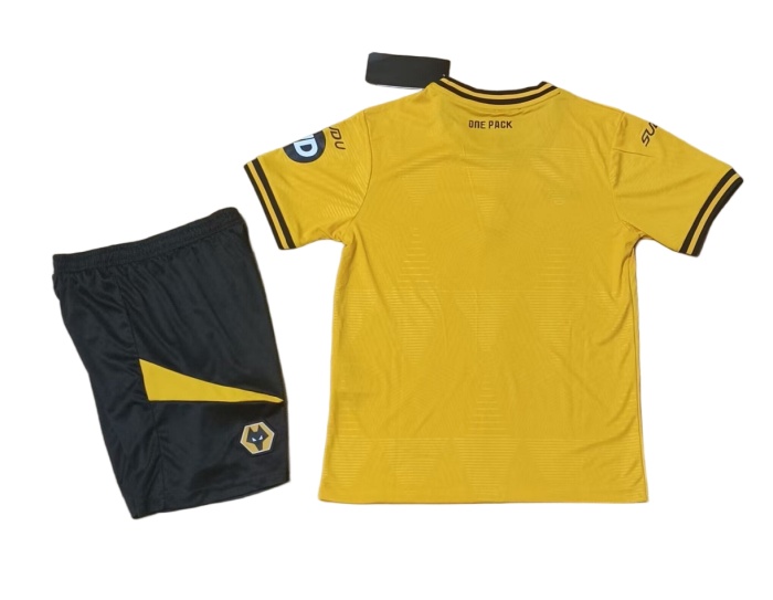 Kids-Wolves 25/26 Home Soccer Jersey