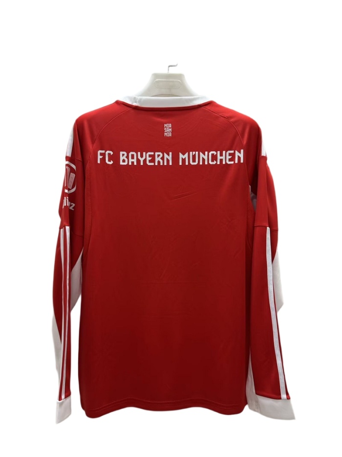 Bayern Munich 25/26 Home Long Soccer Jersey