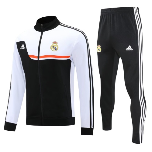 Real Madrid 25/26 Retro Model Tracksuit - White/Red