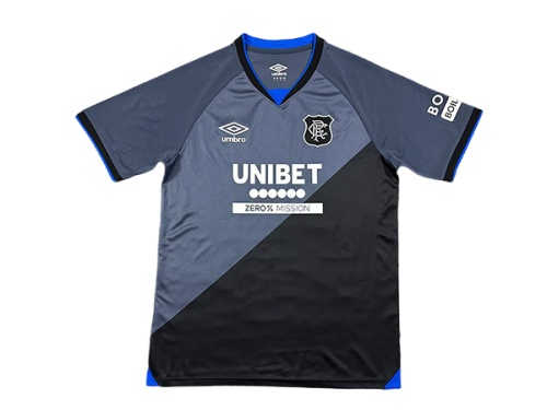 Rangers 25/26 Third Grey/Black Soccer Jersey