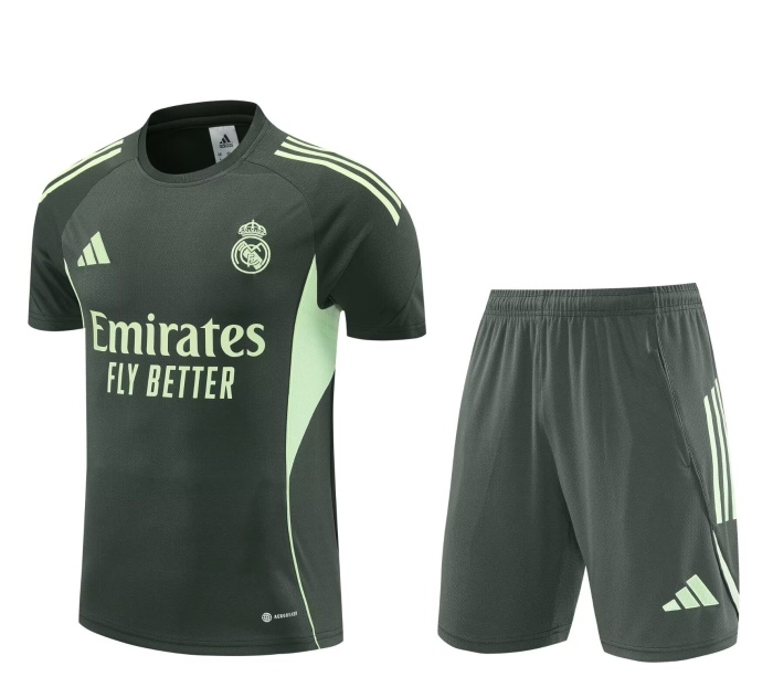 Real Madrid 25/26 Dark Green Training Kit