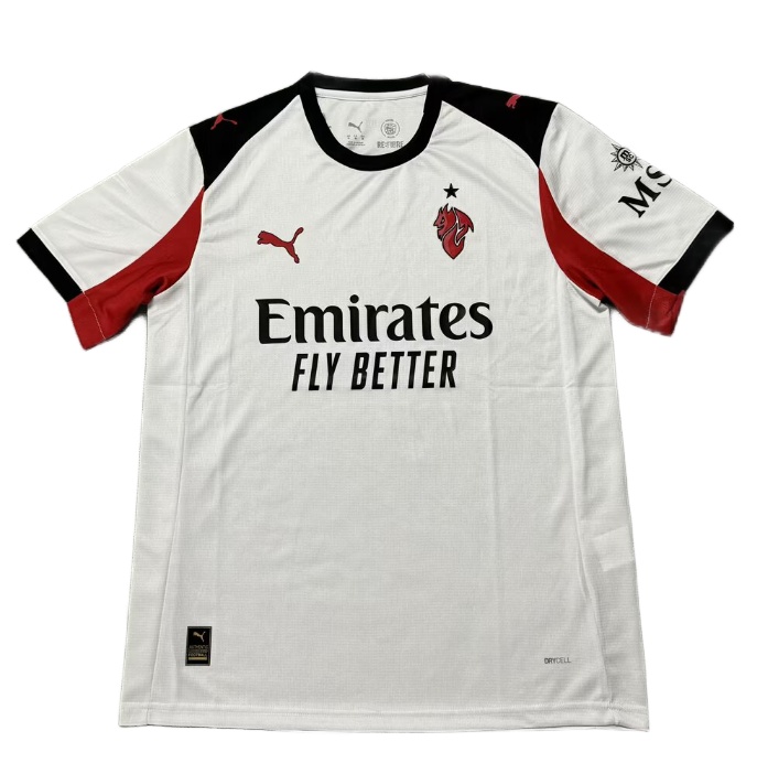 AC Milan 25/26 Away White Soccer Jersey