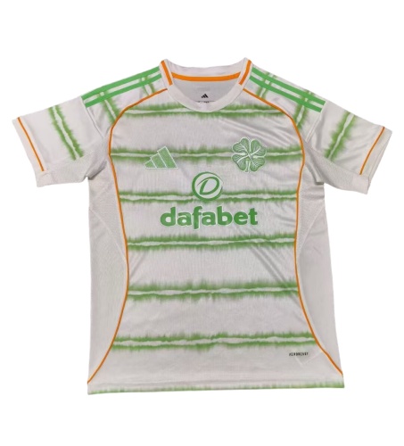 Celtic 25/26 Third White/Green Soccer Jersey