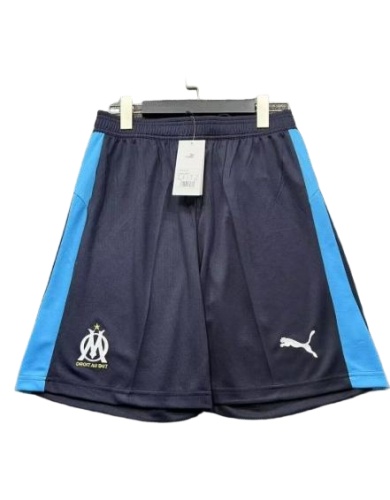 Marseille 25/26 Away Navy Blue Soccer Shorts