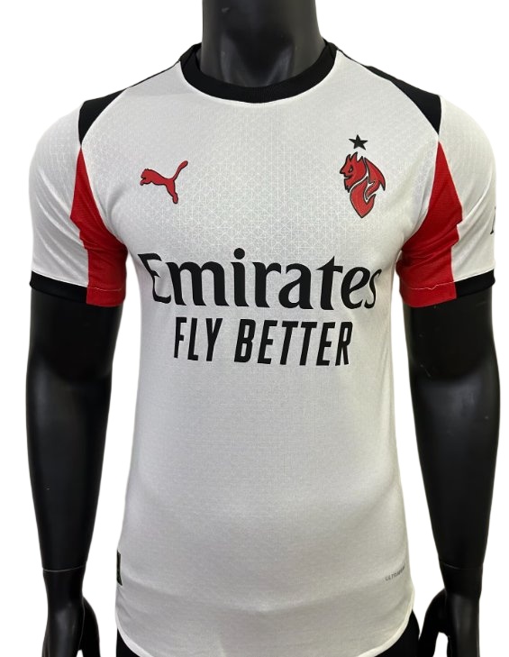 AC Milan 25/26 Away White Soccer Jersey(Player)